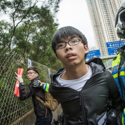Hong Kong student leader Joshua Wong