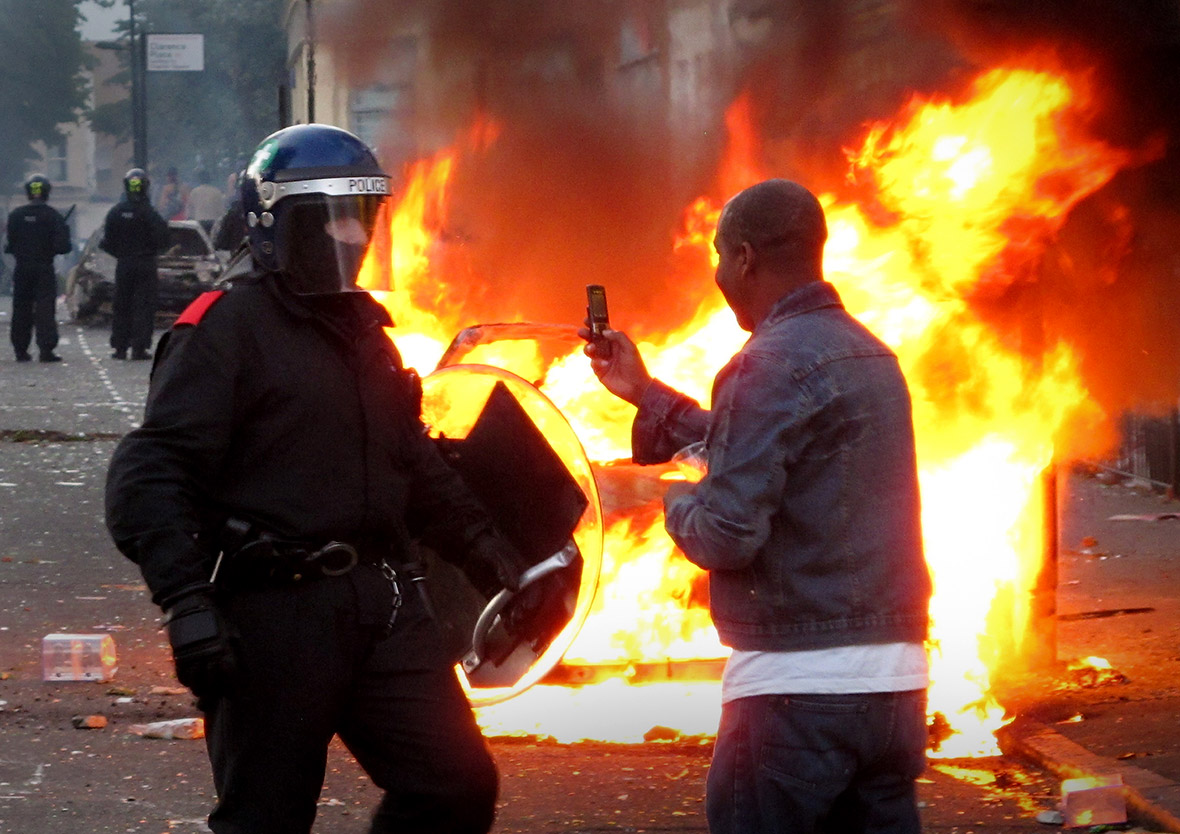 London riots anniversary: Photos of August 2011 looting, arson and violence