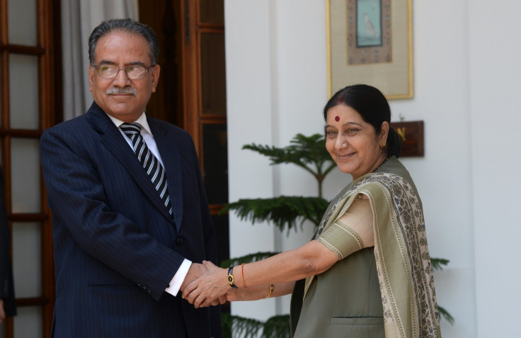 Prachanda and India's Susha Swaraj