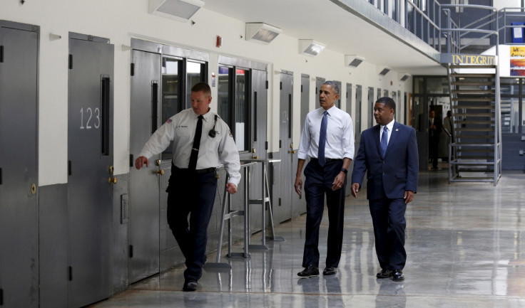 President Obama visits prison