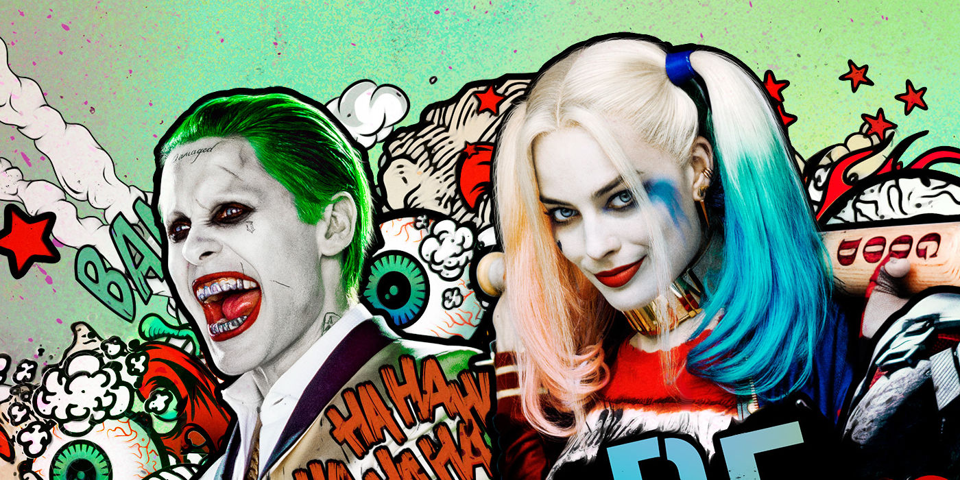 Harley Quinn & Joker 10oz Ceramic Coffee Tea Mug Suicide Squad Movie Characters 