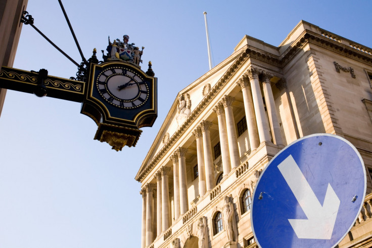 Bank of England interest rate down