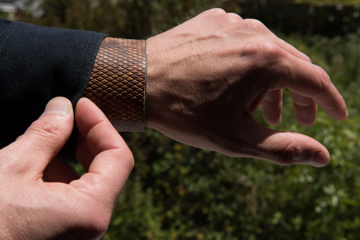 MycoWorks' mushroom leather bracelet