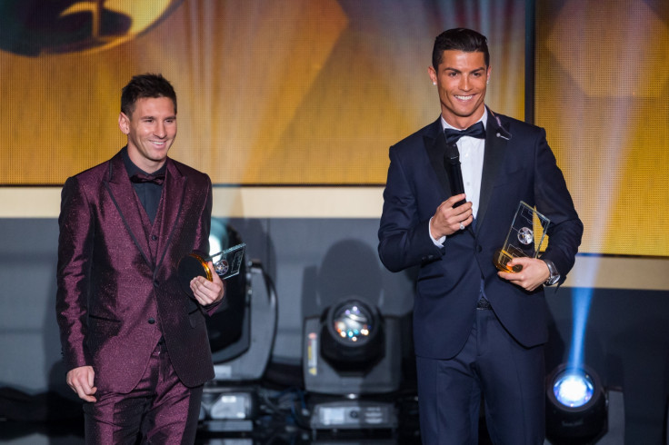 Lionel Messi and Cristiano Ronaldo