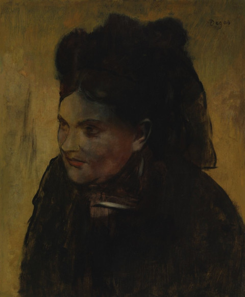 Edgar Degas Portrait of a Woman