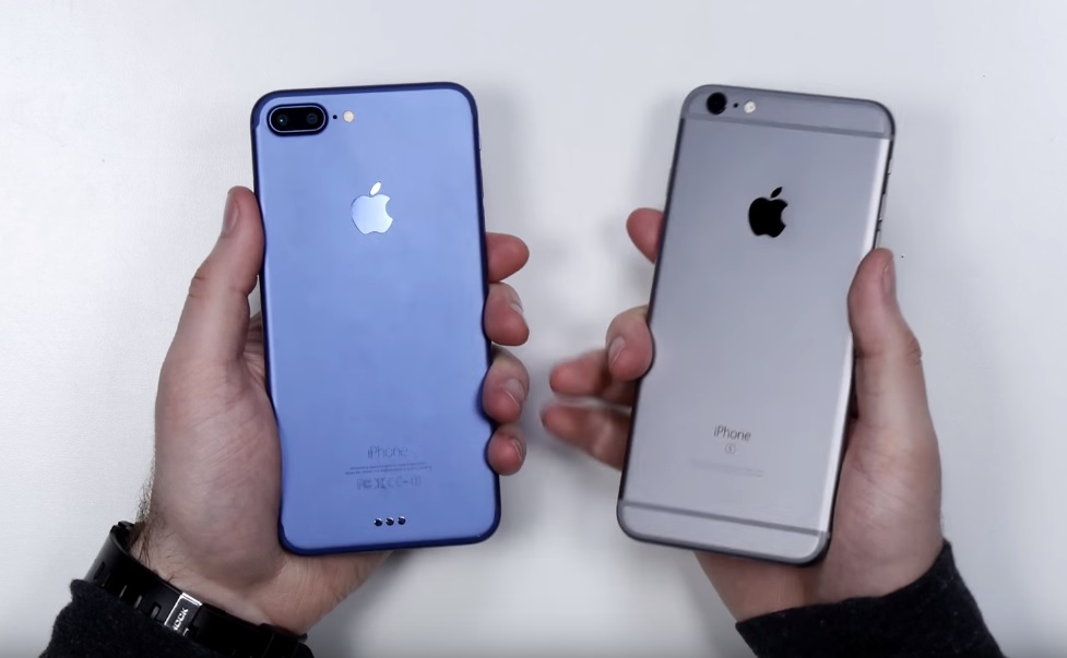 iphone 6s vs 7 plus