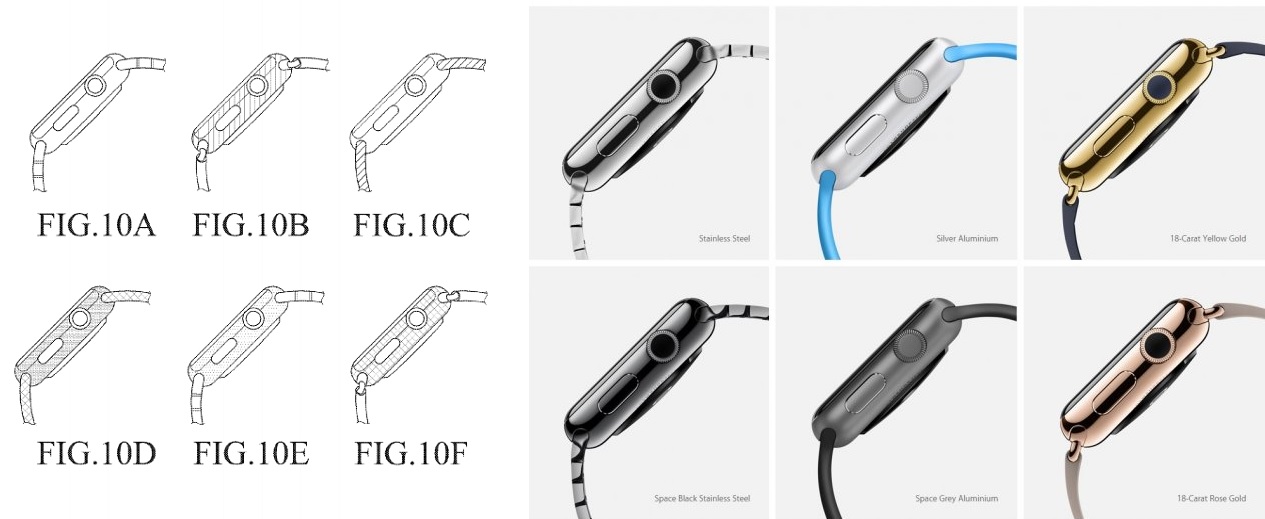 Has Samsung been caught with Apple Watch drawings in its patents?