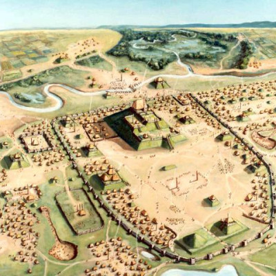 Cahokia beaded burial
