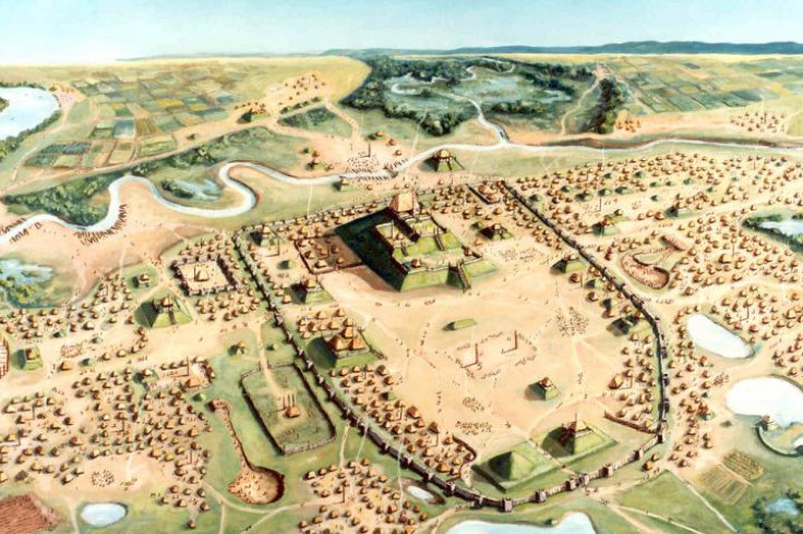 Cahokia beaded burial
