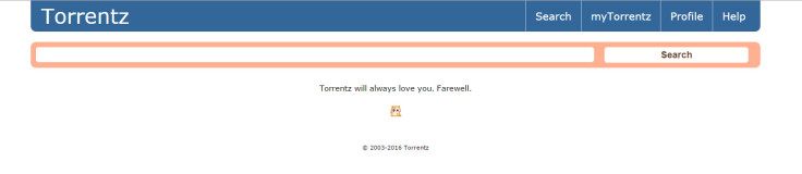 Metasearch engine Torrentz says farewell to users