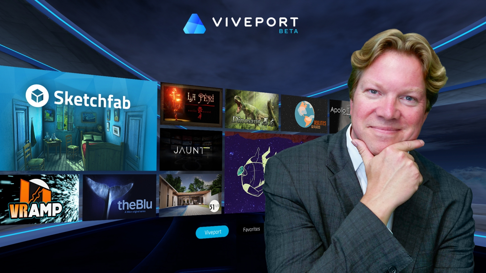 HTC unveils Viveport app store for art, education and social VR experiences