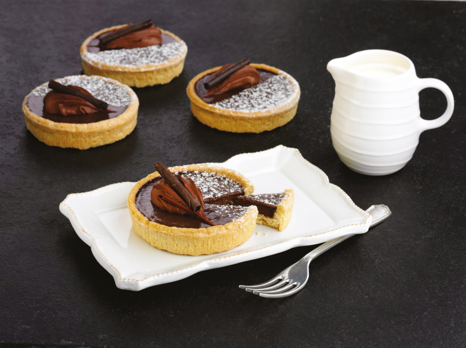 Belgian Choc Tarts by Real Good Food Belgian Choc Tarts by Real Good Food