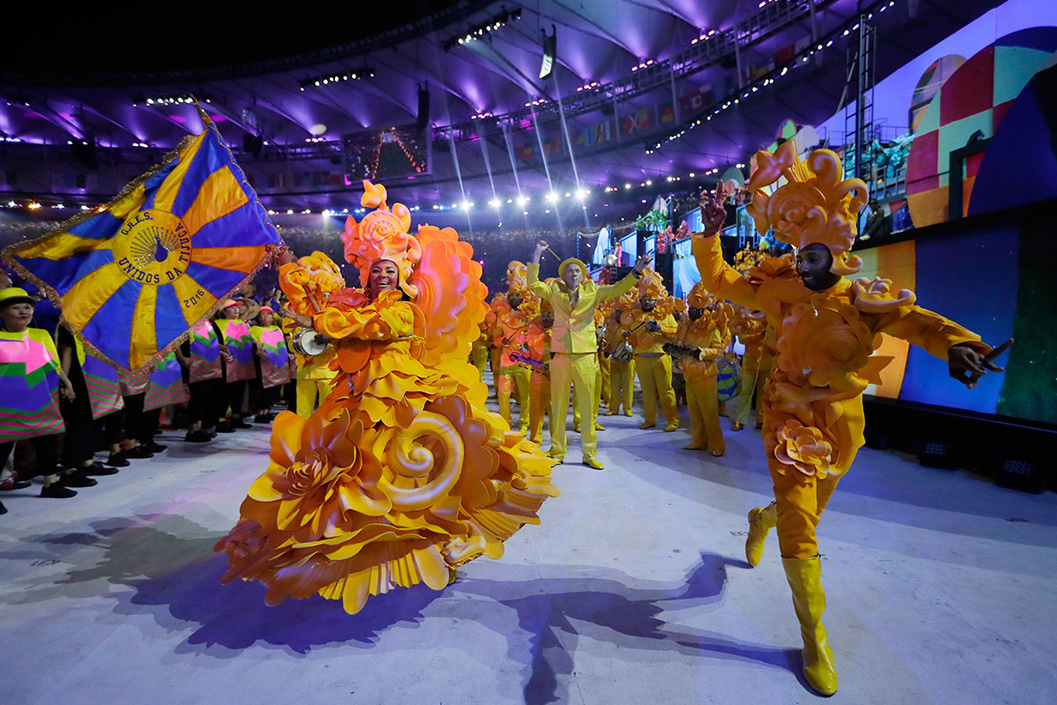Rio 2016 Olympic opening ceremony: best photos of the show in the