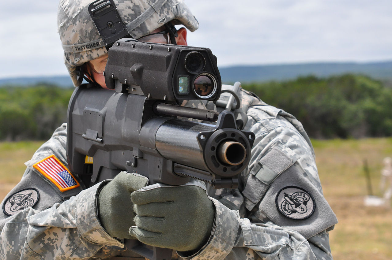 US Army Punisher XM-25 grenade launcher 1