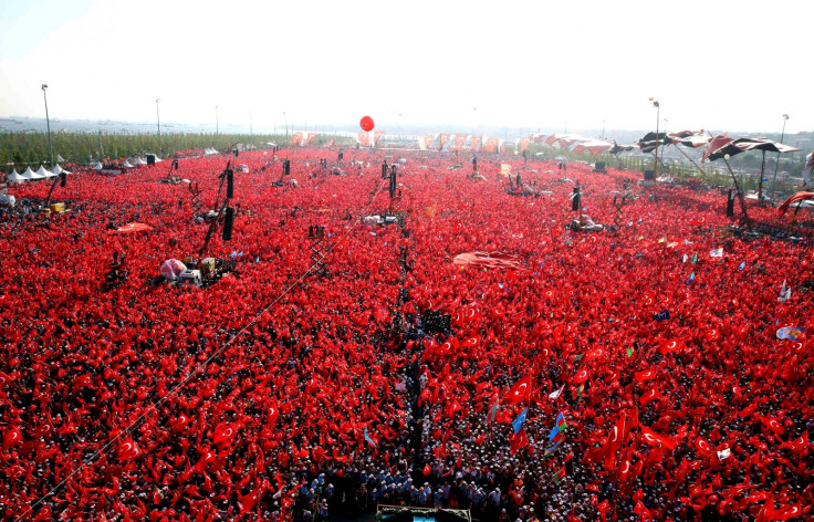 Turkey Democracy and Martyrs' rally
