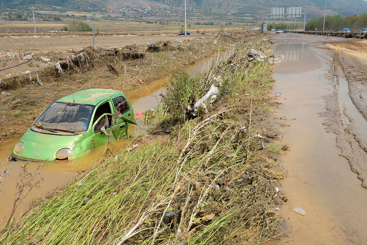 Macedonia declares state of emergency after severe flash flooding
