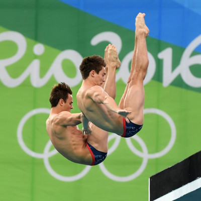 Tom Daley and Daniel Goodfellow