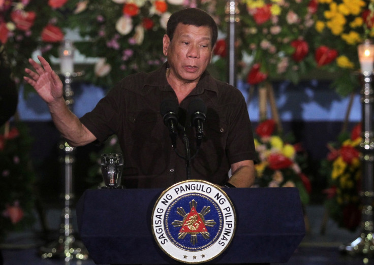 Philippine President Rodrigo Duterte