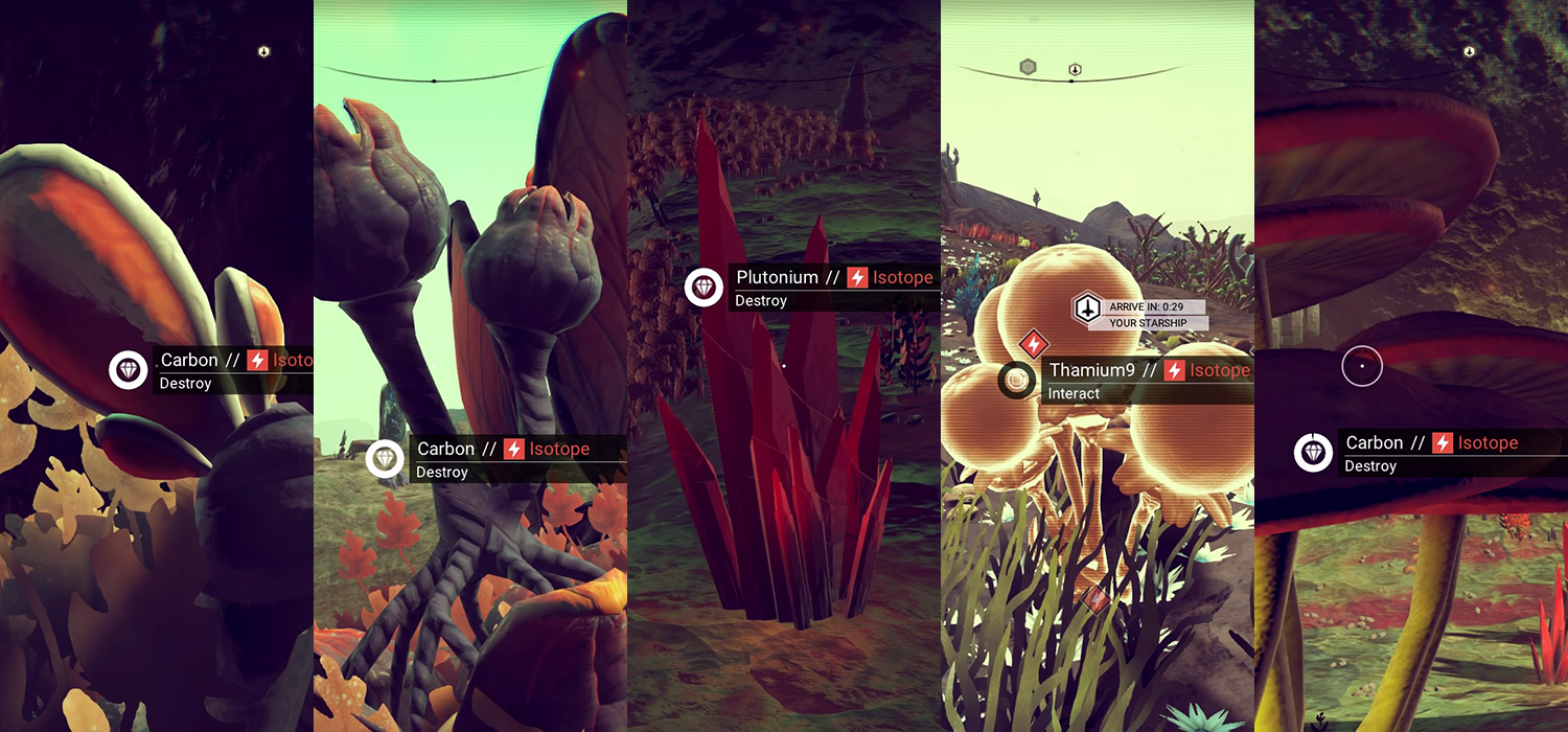 No Man's Sky guide Basic resources, where to mine and what to craft