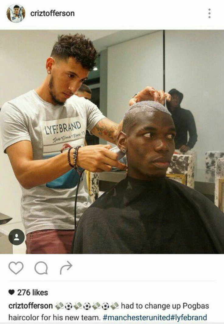 Paul Pogba barber