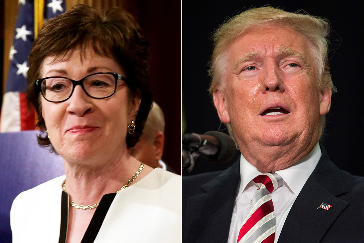 Republican Senator Susan Collins Writes Open Letter Blasting Donald ...