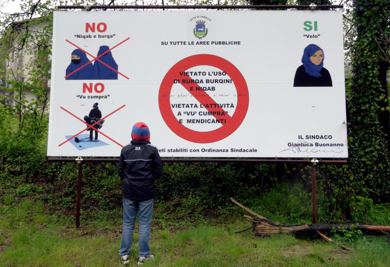 islam muslim clothing bans europe