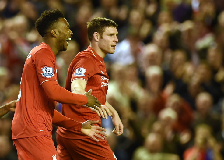 Daniel Sturridge and James Milner