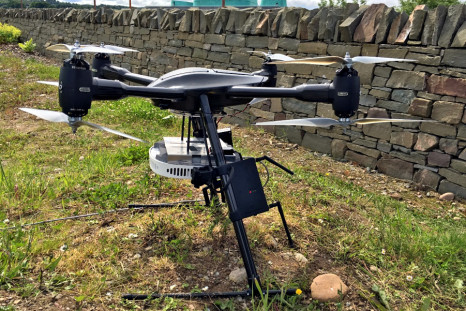 Nokia's quadcopter drone carrying Flexi Zone Pico cell