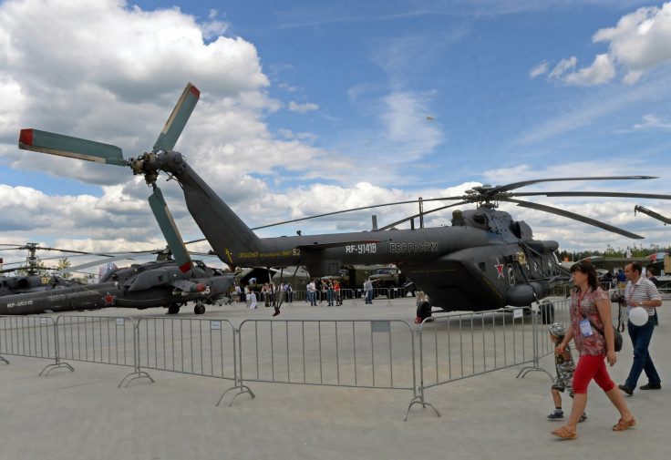 Russian MI-8 helicopter