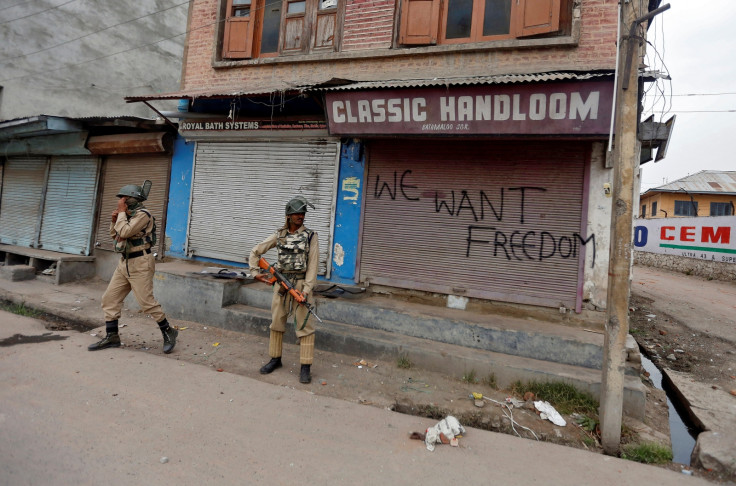 Kashmir curfew