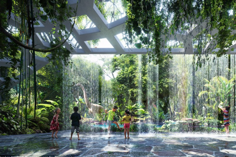 Dubai Hotel with rainforest
