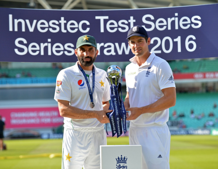 Misbah-ul-Haq and Alastair Cook