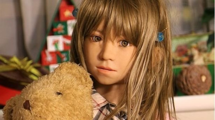 A Japanese child sex doll