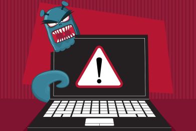 Cybersecurity PC alert