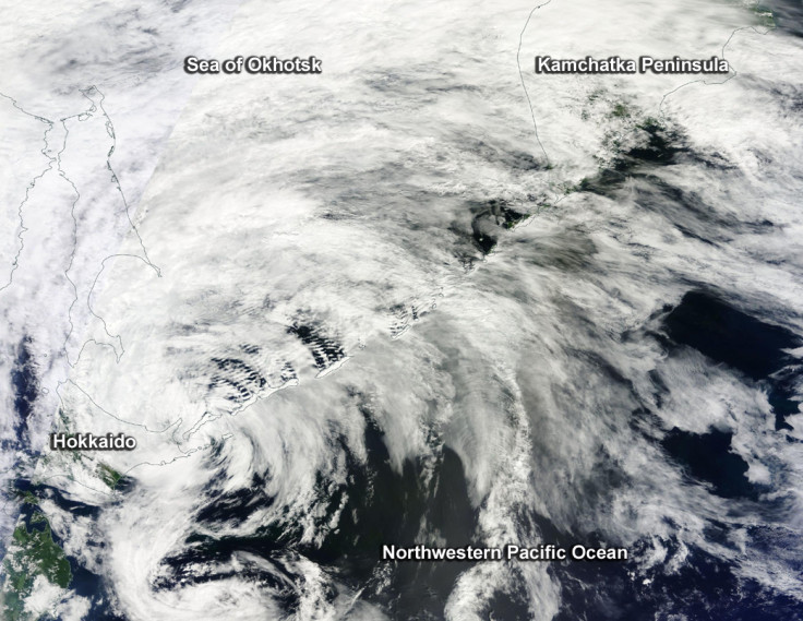NASA satellite cyclone