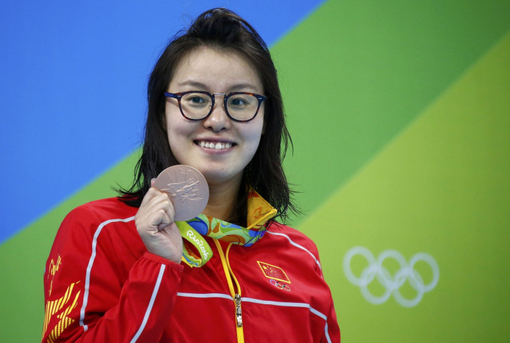 Chinese swimmer Fu Yuanhui