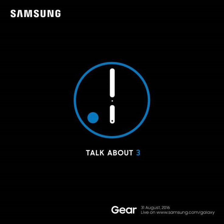 Samsung Gear S2 invitation