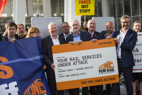 Jeremy Corbyn calls for railways to be renationalised as ticket fares rise 1.9%