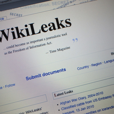 WikiLeaks Homepage