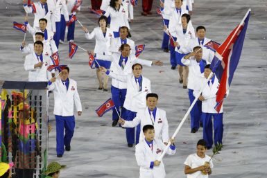 North Korean athletes at Rio 2016 Olympics