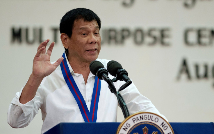 Philippine President Rodrigo Duterte