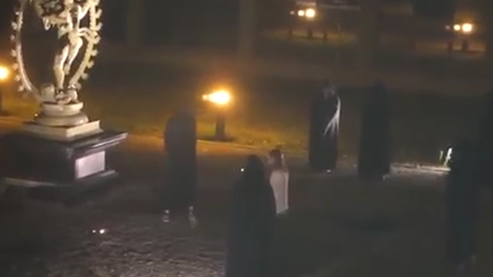 Fake human sacrifice