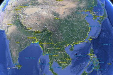 China on Google Earth