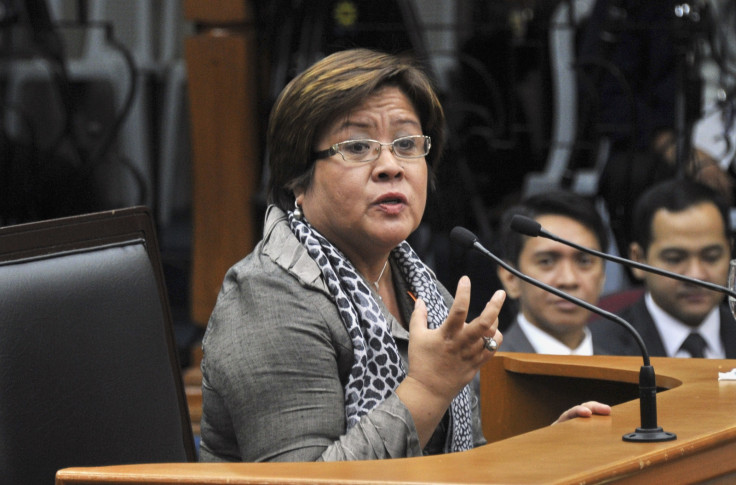 Phillipines senator Leila de Lima