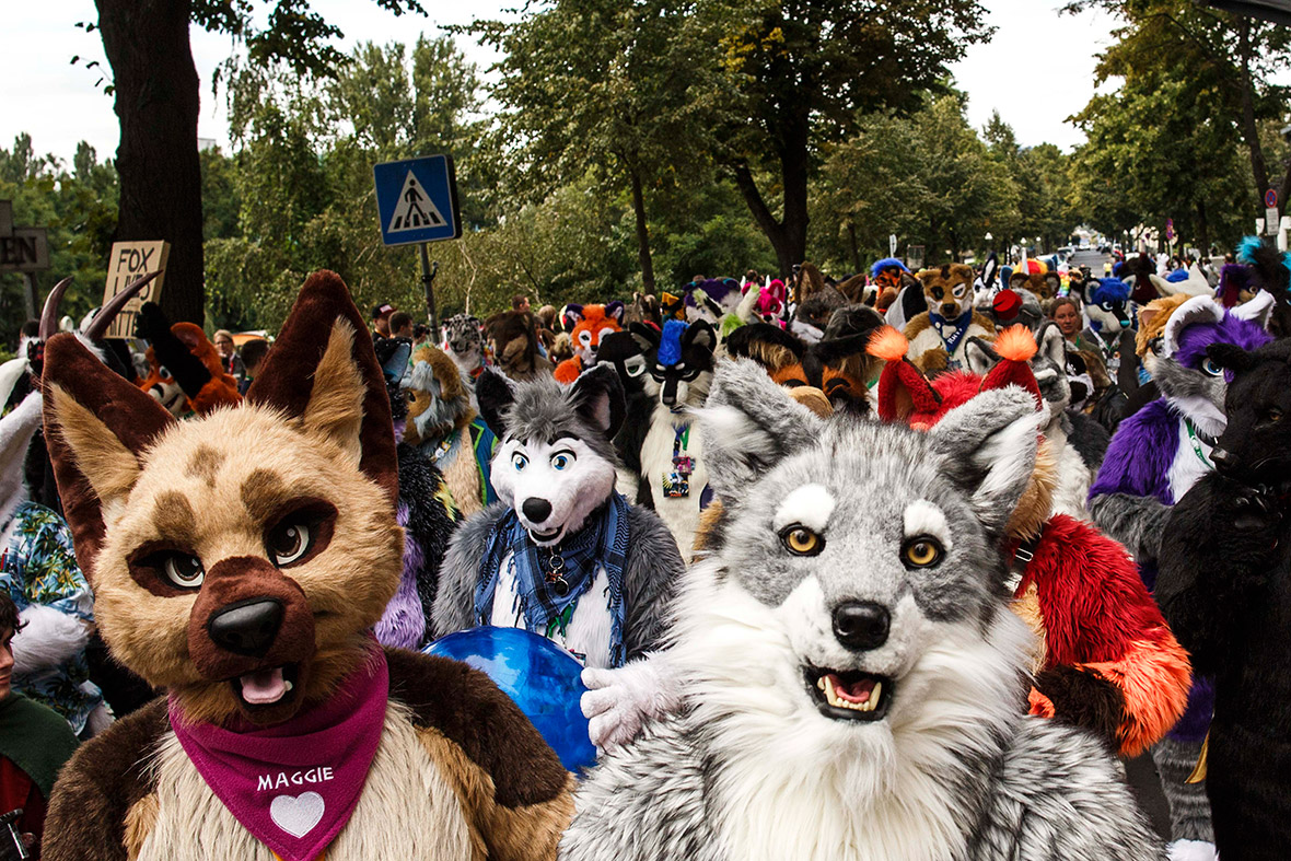 Eurofurence 22 Fans of animal costumes attend Europe's largest furry