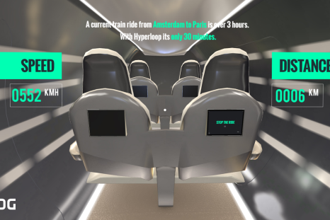Hyperloop VR app