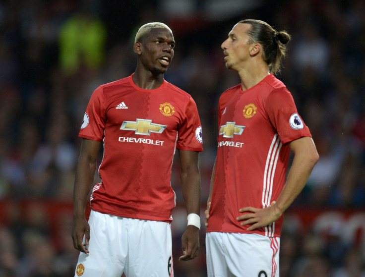 Paul Pogba and Zlatan Ibrahimovic