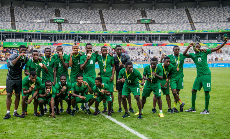Nigeria celebrate their success
