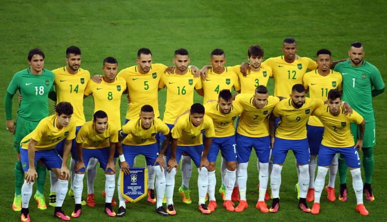 The Brazil team