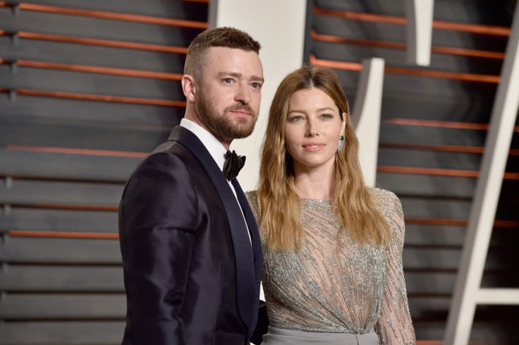 Justin Timberlake and Jessica Biel 